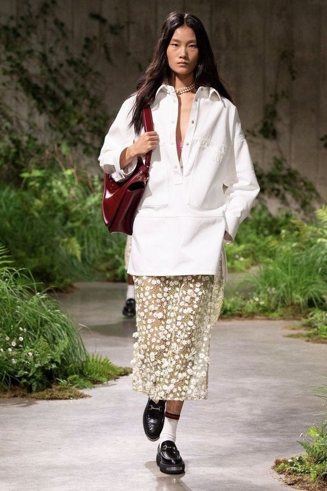 1. old money bag + Loafers