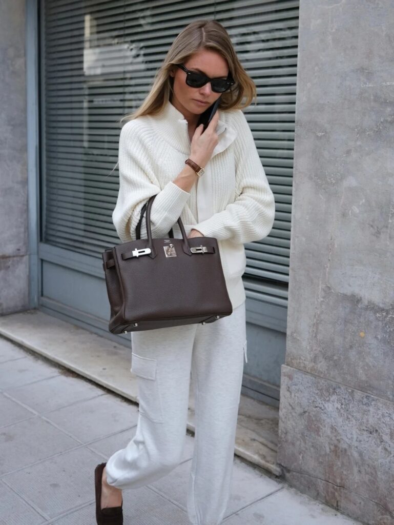 13.old money sunglasses + sweater