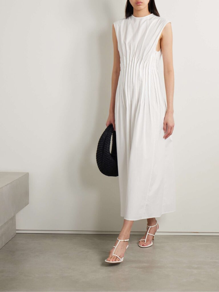 15. Old Money Dresses Cotton KHAITE