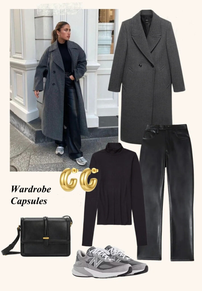 Old Money Wardrobe Capsules - Sophisticated Charcoal Elegance 1