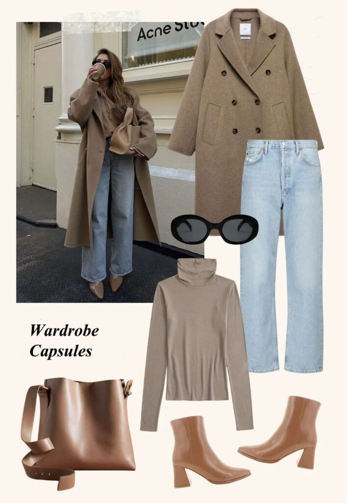 Old Money Wardrobe Capsules - Warm Sophistication in Camel 7